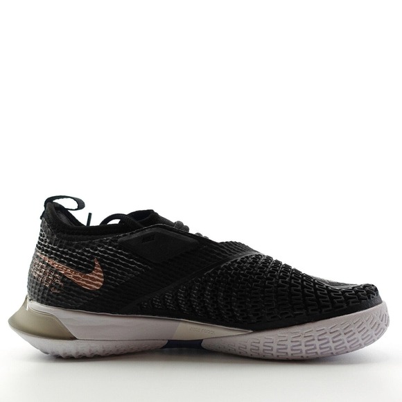 Womens Nike React Vapor NXT HC Black Bronze Tennis Shoes CV0742-002 Size 6 - Picture 3 of 11